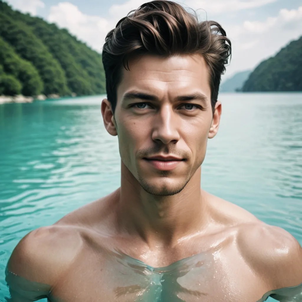 Aqua Filter Effect Photo Style