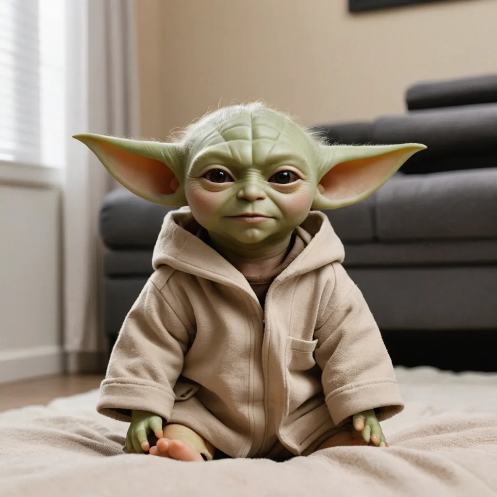Baby Yoda Photo Style
