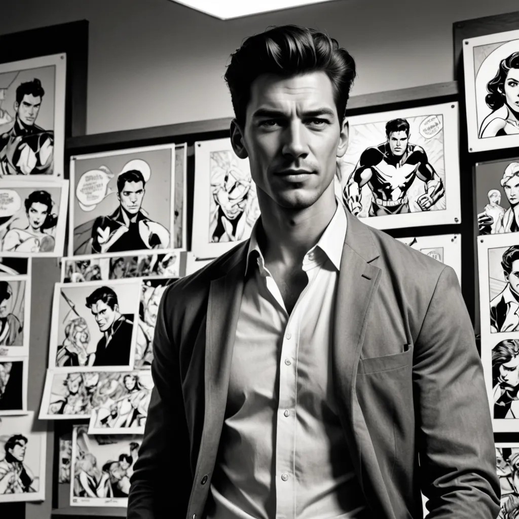 Comic Book Storyboard Photo Style