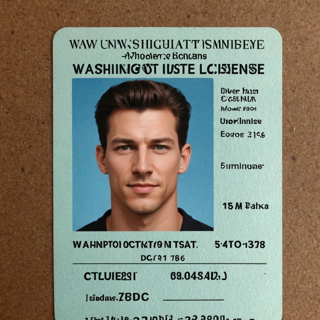 Convert to Washington State Driver’s License Photo Style