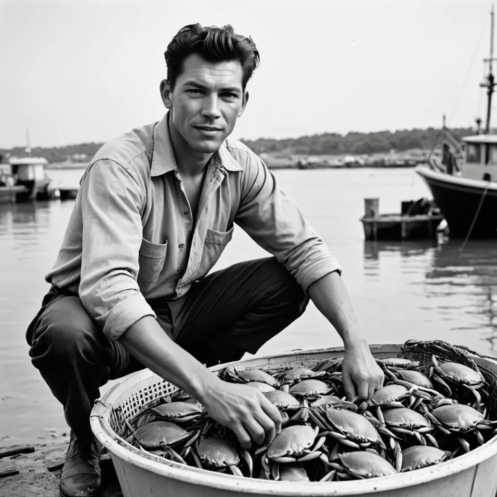Crab Fisherman 1960 Photo Style