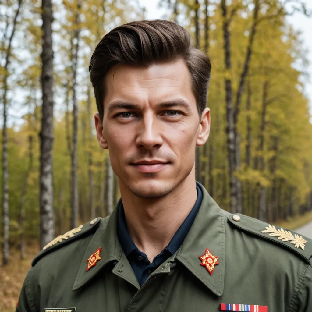 В военной форме своей России рядовой Photo Style