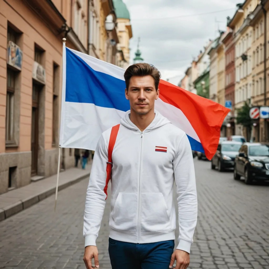 Российский Флаг Photo Style