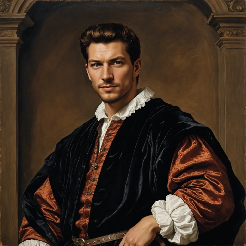Painting in the Italian Renaissance of Titian Photo Style