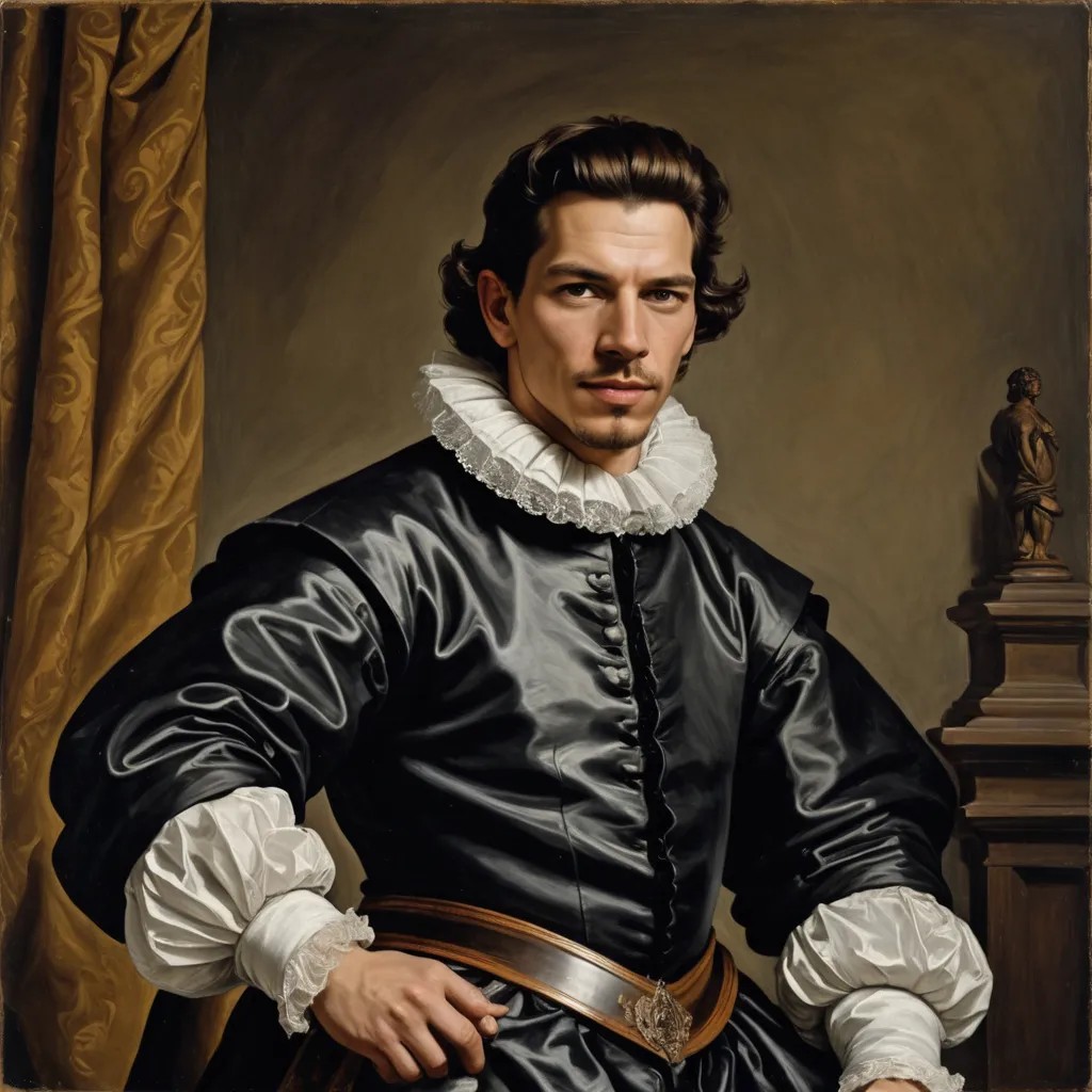 Painting in the Spanish Baroque of Diego Velázquez Photo Style