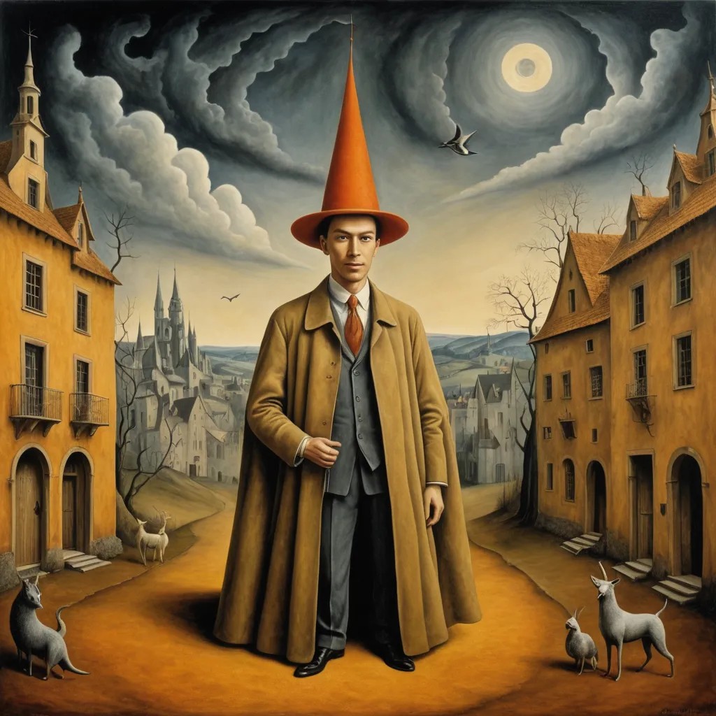 Painting in the Surrealist of Remedios Varo Photo Style