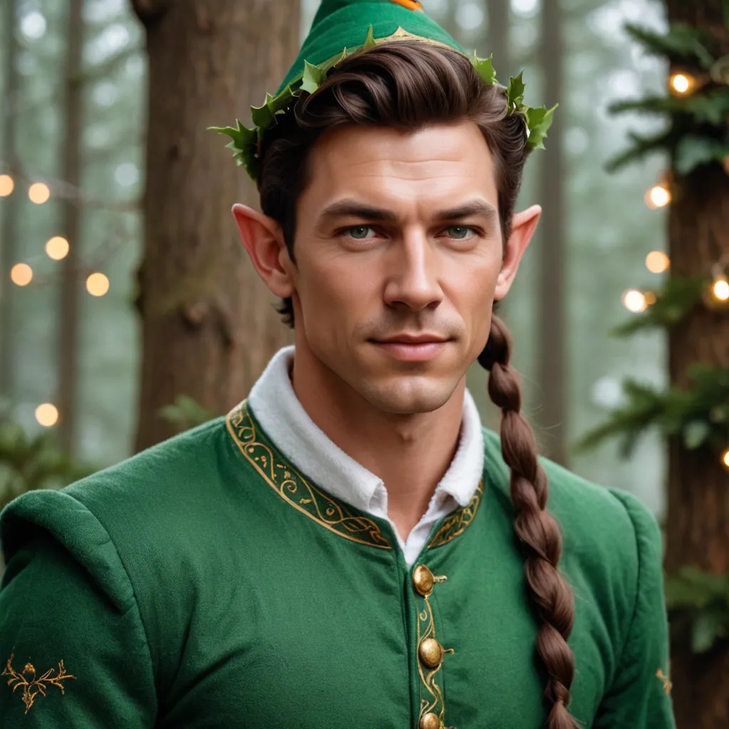 Person Into a Beautiful Elf Photo Style