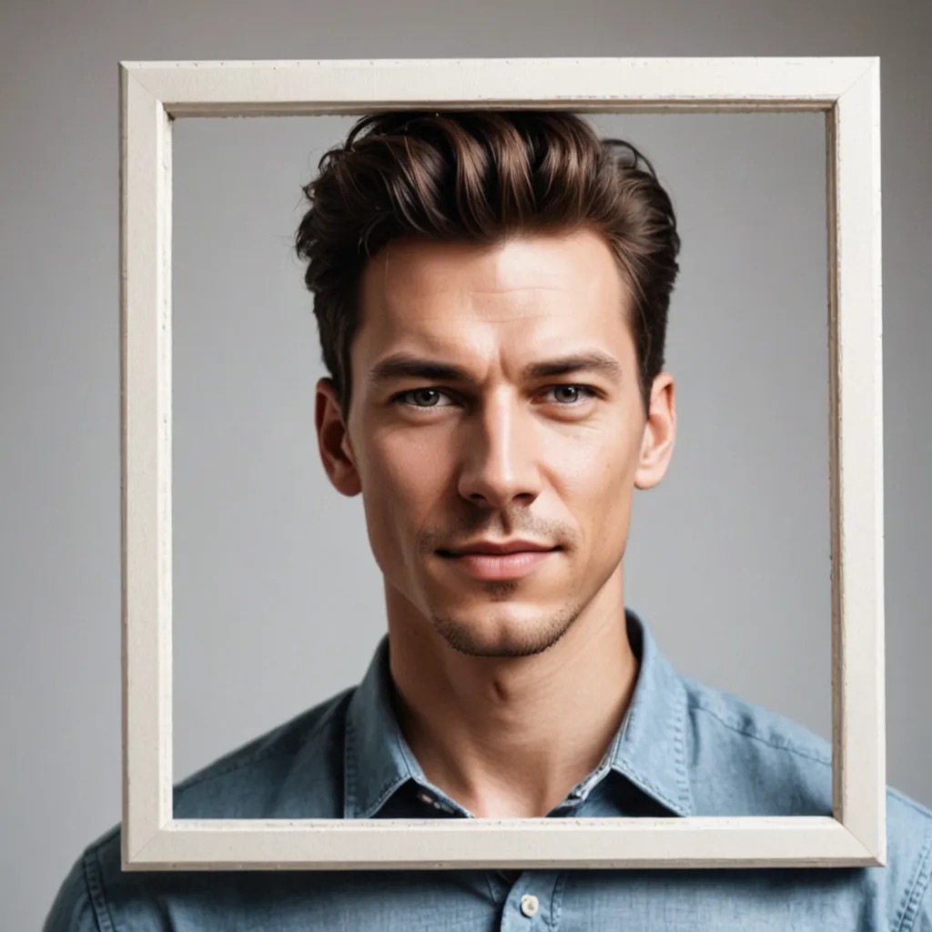 Pixel Frame Photo Style