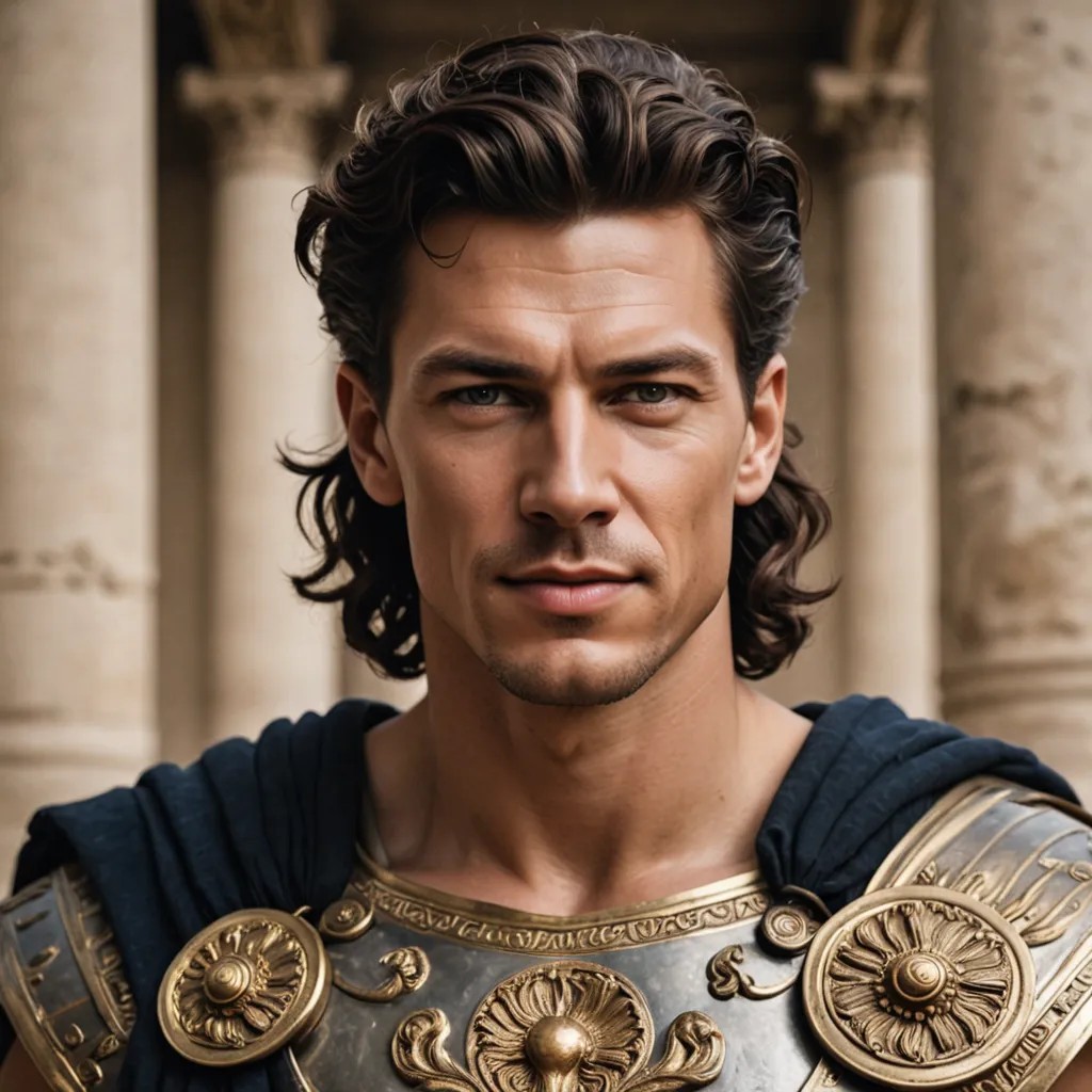 Roman God Photo Style