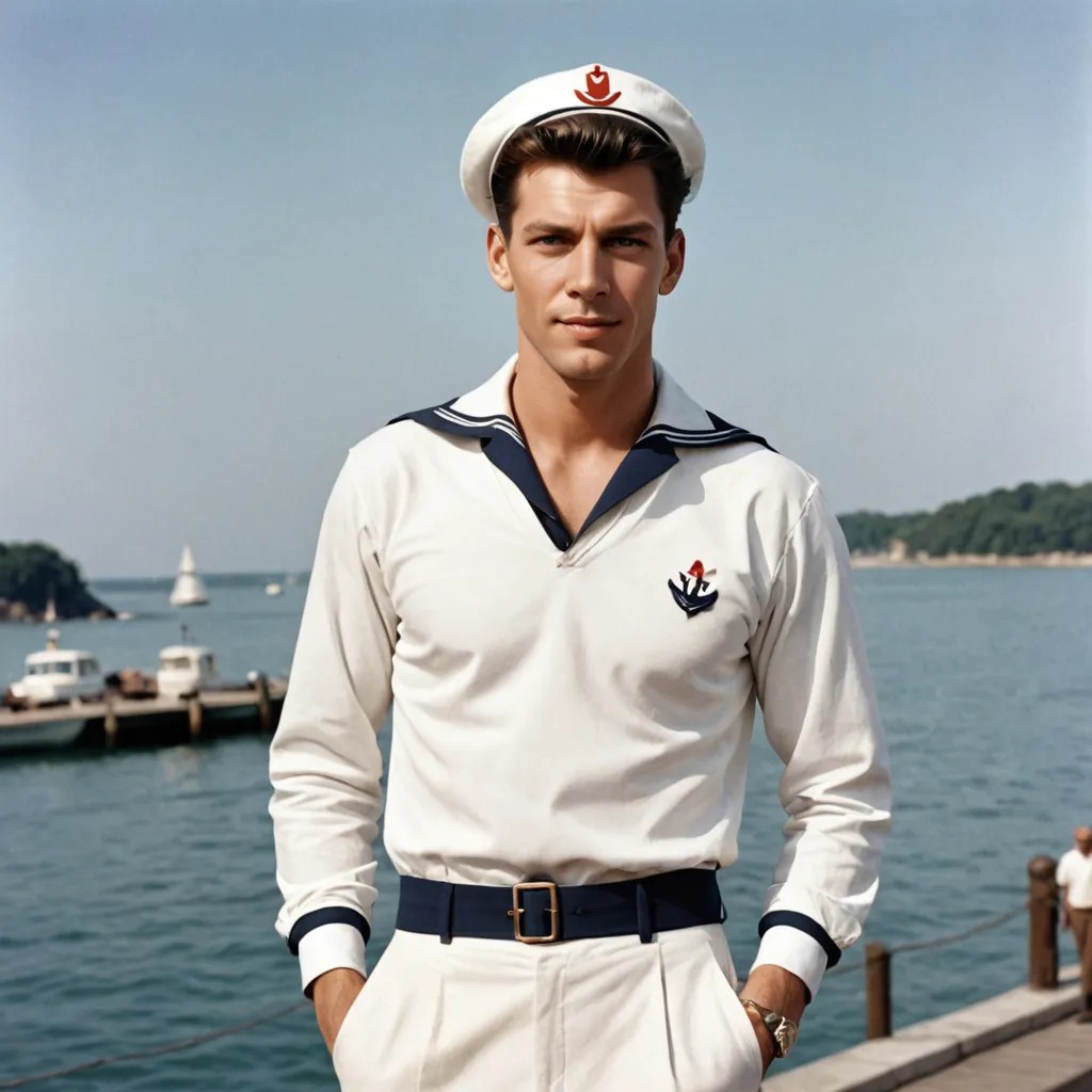 Sailor from 1960 Photo Style