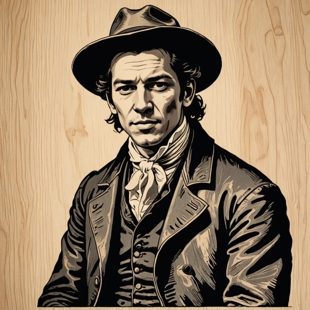 Woodcut Art in the Style of Goya Photo Style