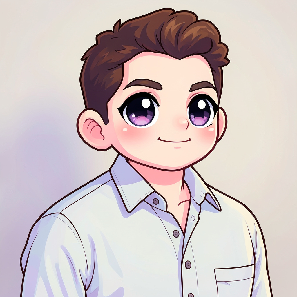 Change It Into Chibi with Vibrant, Soft Colors and Large Expressive Eyes Photo Style