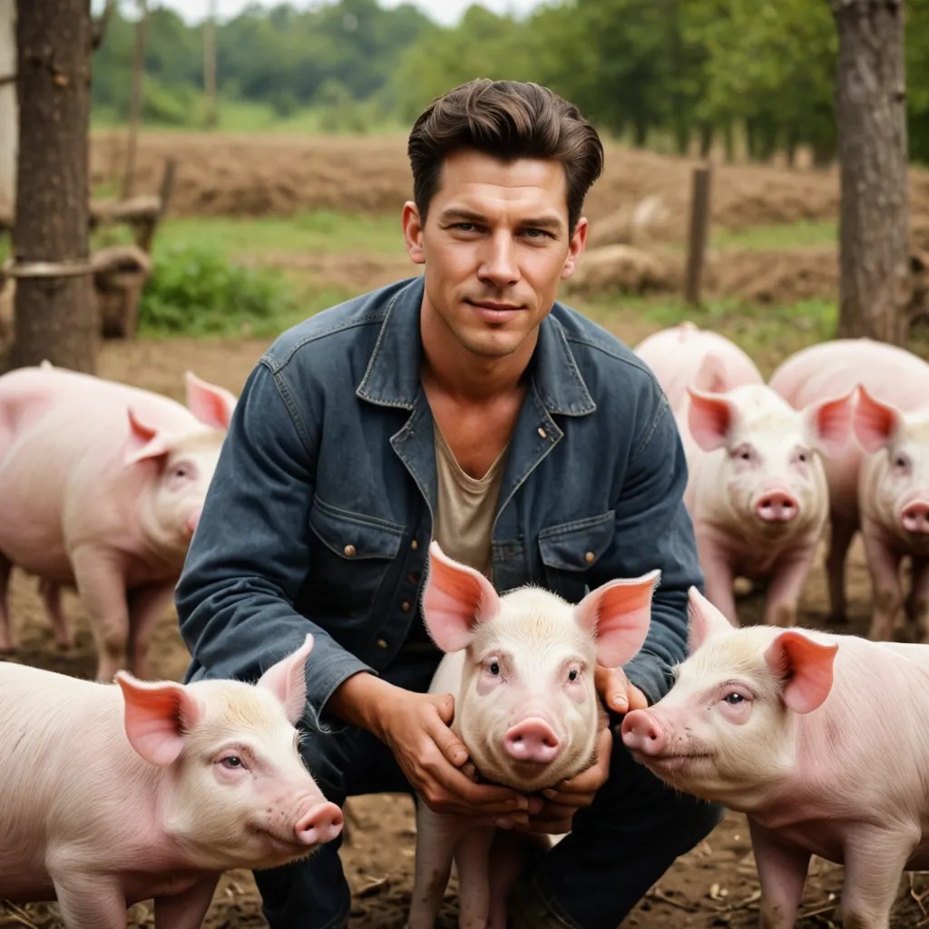 Pigs Photo Style
