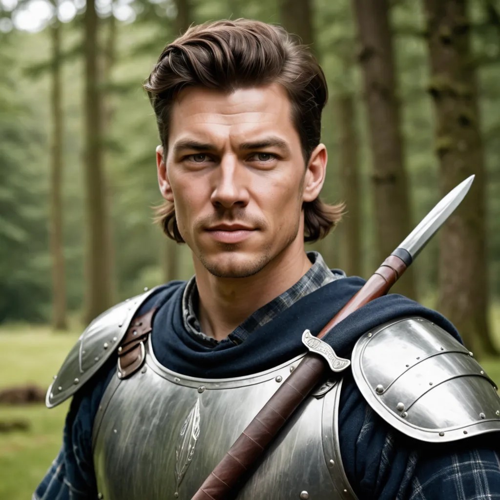 Scottish Warrior Photo Style
