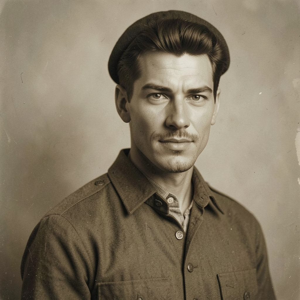 Confederate Soldier Photo Style