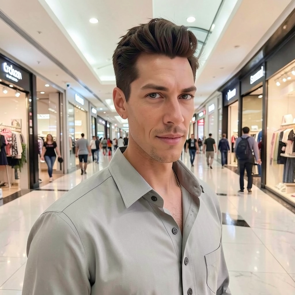 Shopping Mall Photo Style