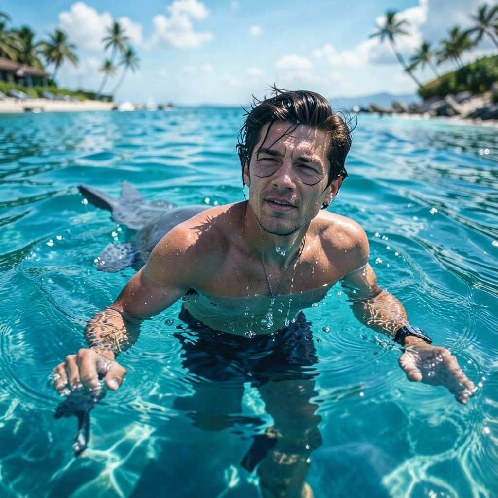 Converted Swimming with Dolphins image
