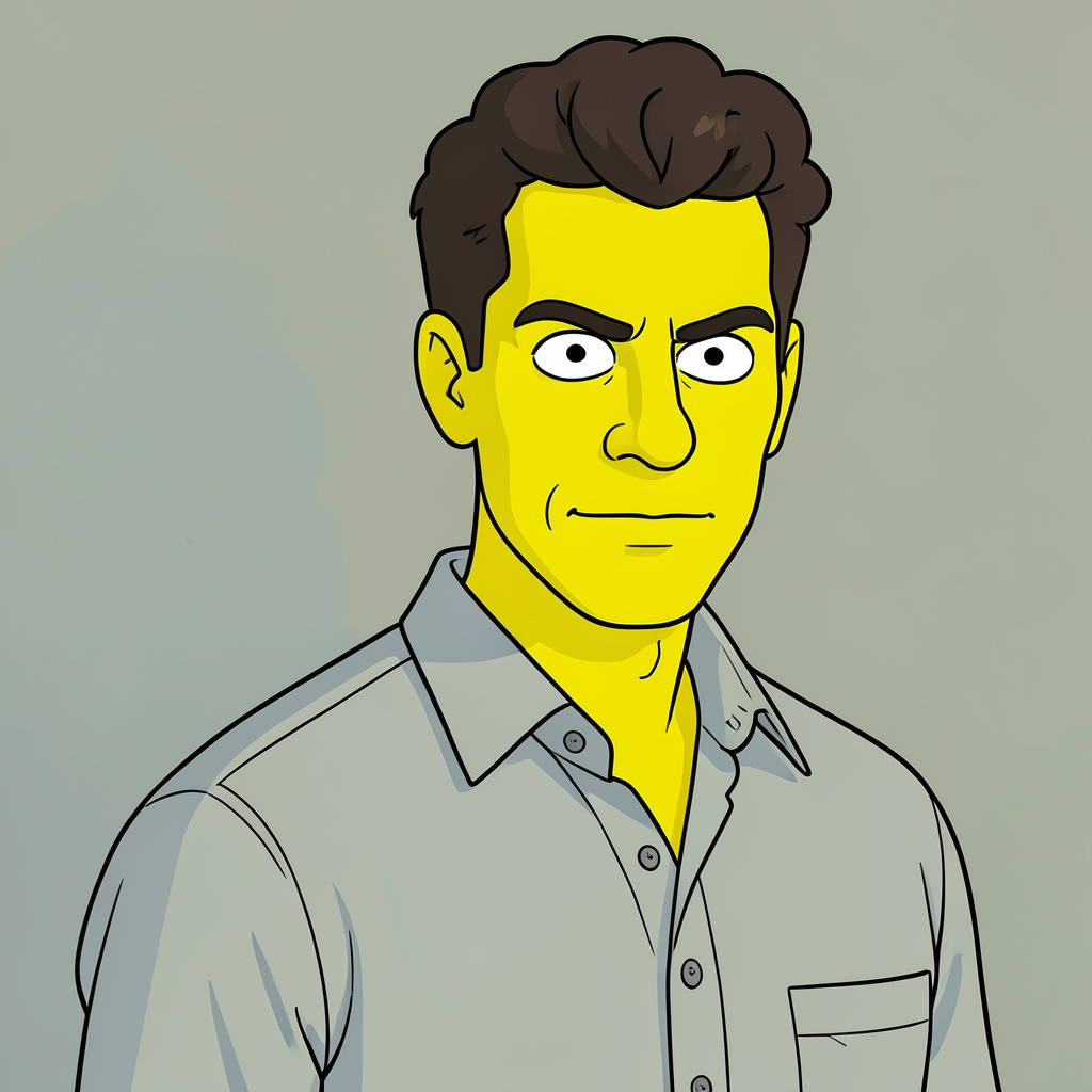 The Simpsons, Yellow Skin Photo Style