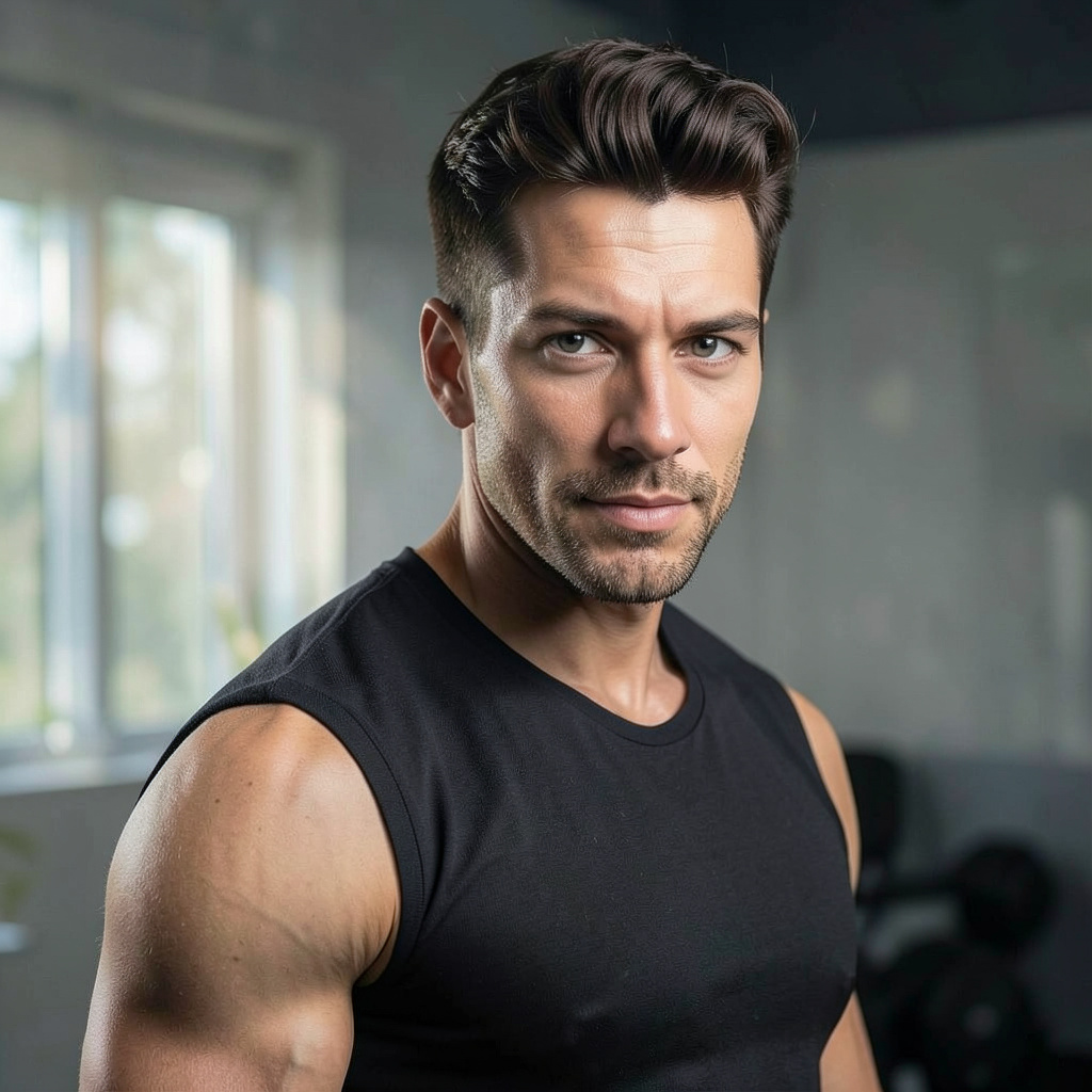 Fitness Trainer Photo Style