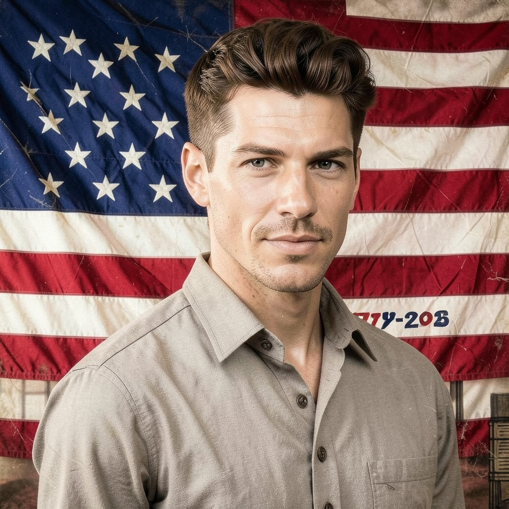 Patriotic 1776-2026 Profile Picture Photo Style