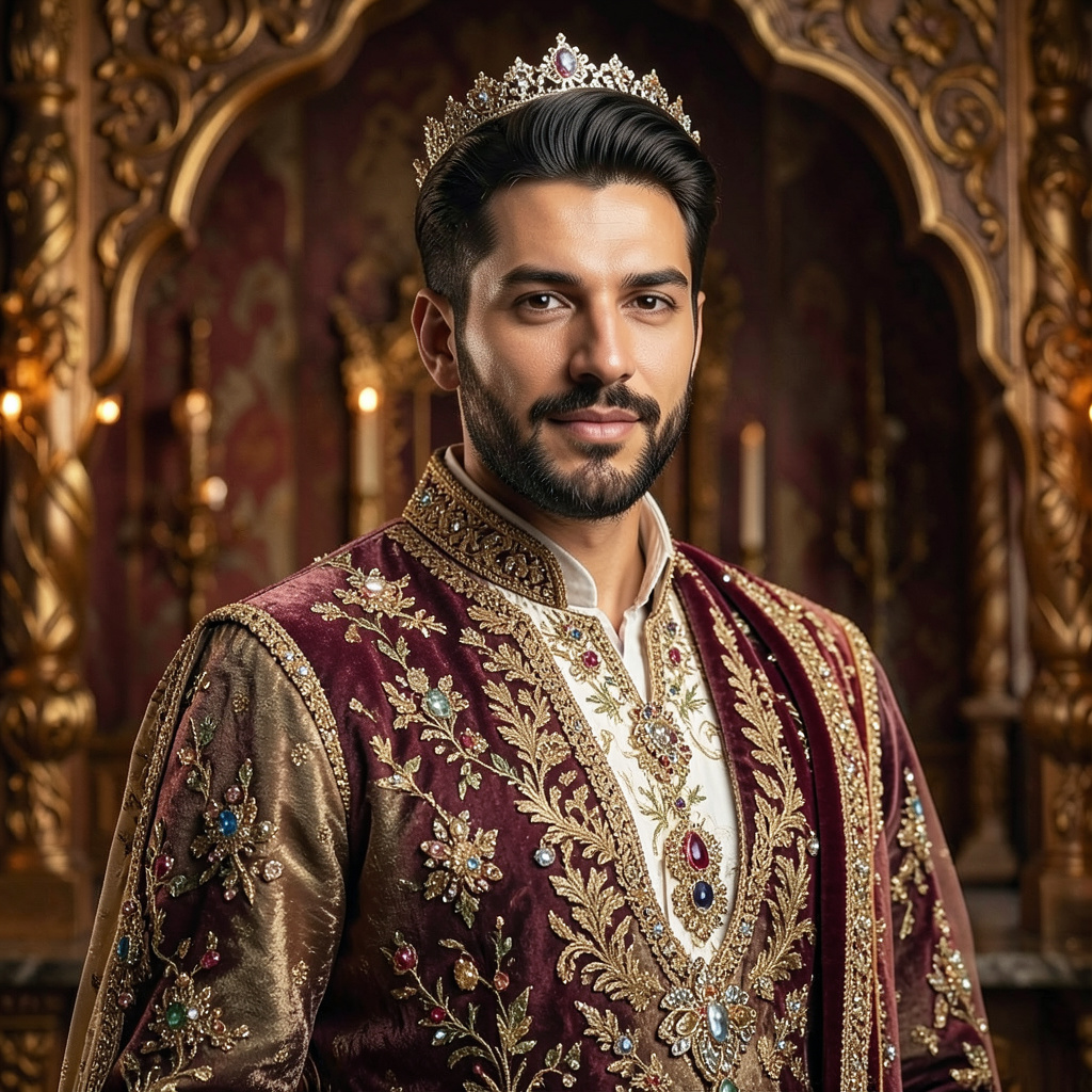 Persian Princess, Jewelled Costume Photo Style