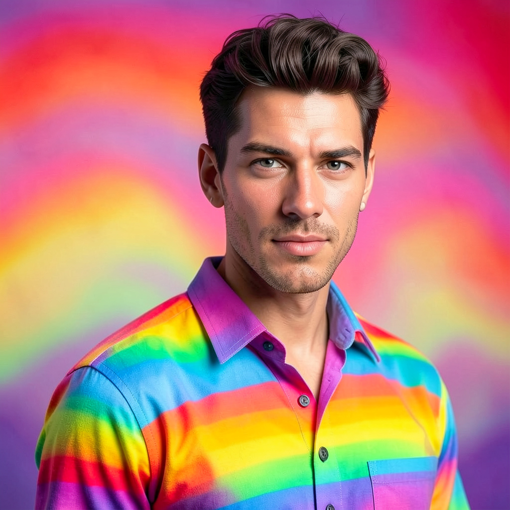 Rainbow Pride Top Photo Style