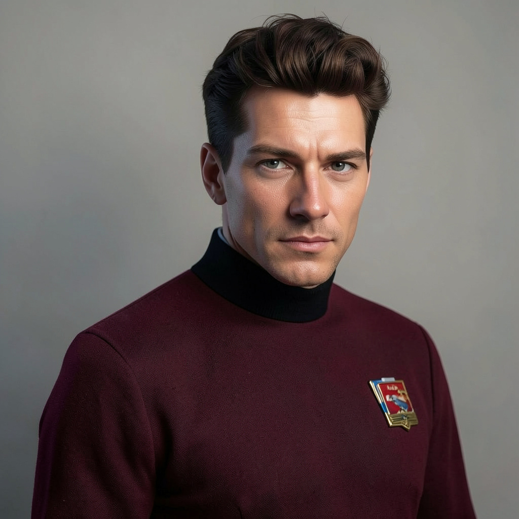 Original Star Trek Uniforms Photo Style