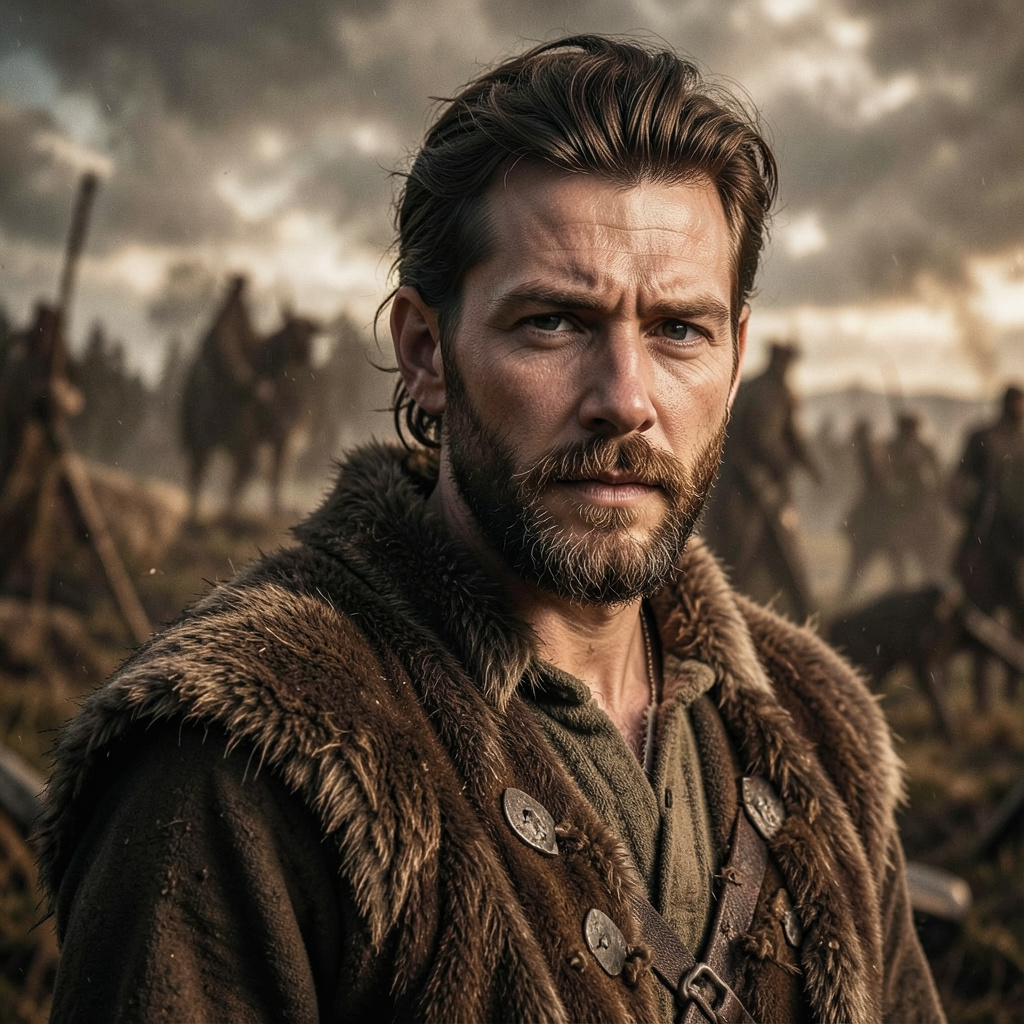 The Death of a Viking King Photo Style