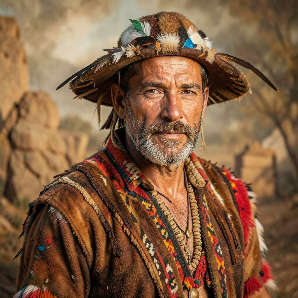 A Cherokee Indian Photo Style