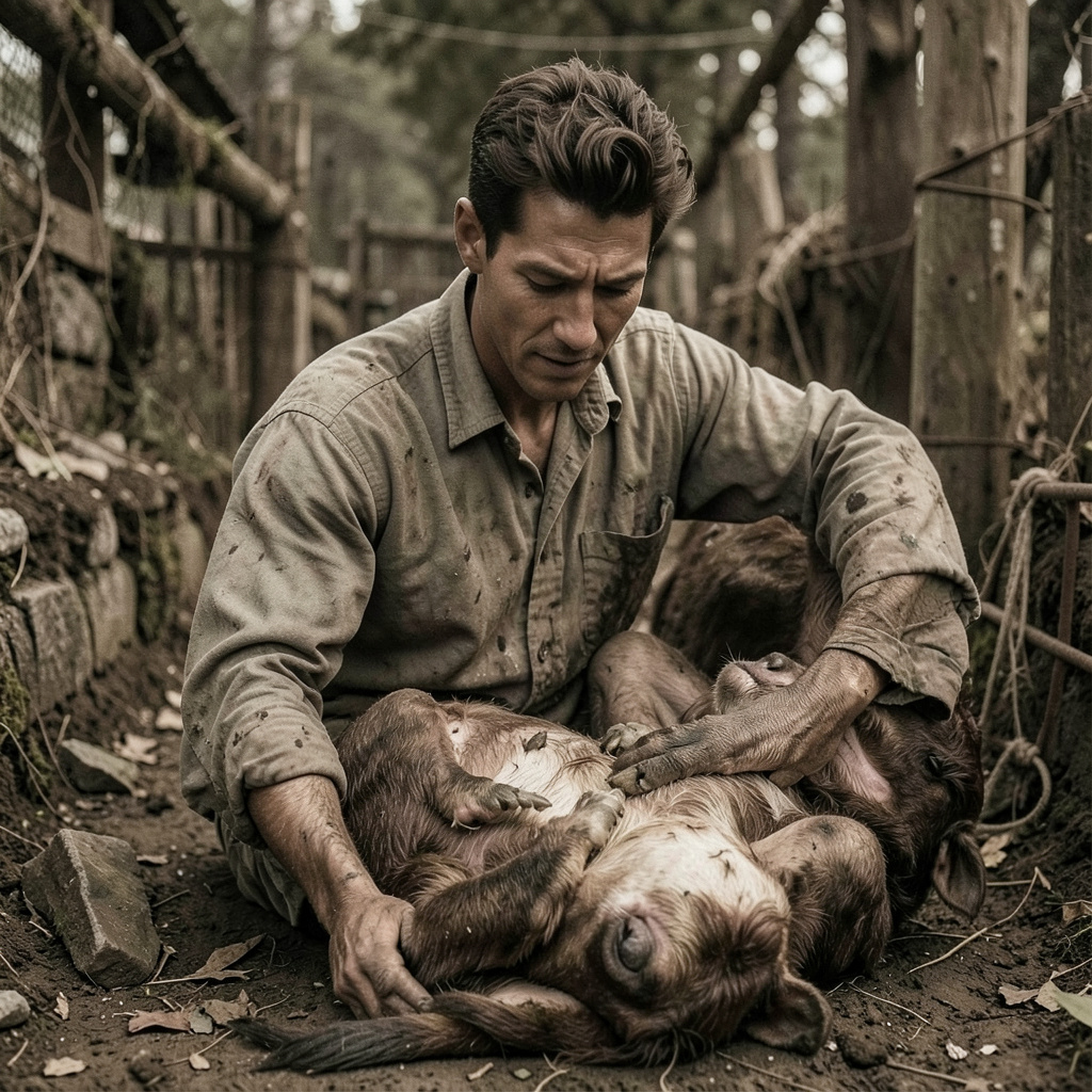 Animals Giving Birth and in Hard Labor Photo Style