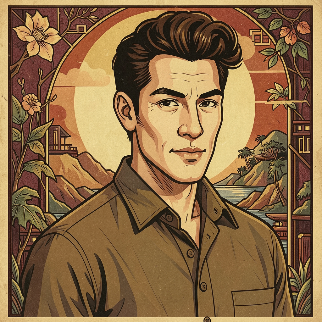 Art Deco Asian Imagery Photo Style