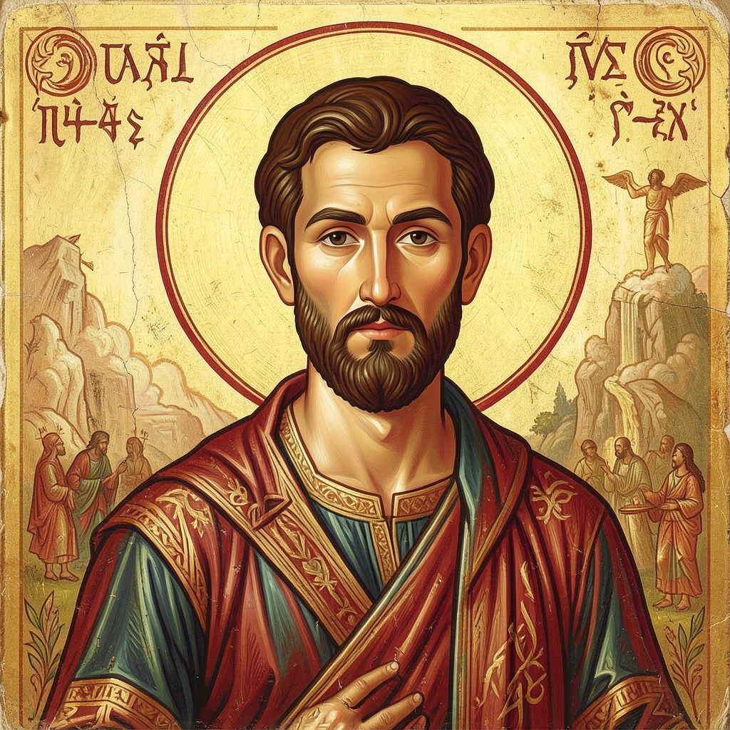 Greek Icon Photo Style