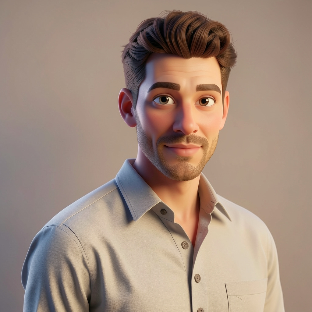 Pixar 3D Character Photo Style