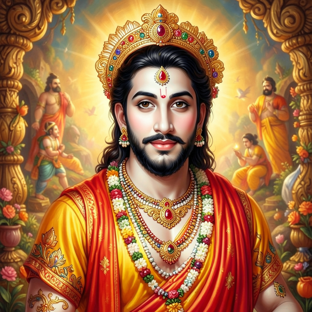 Shree Krishna Photo Style