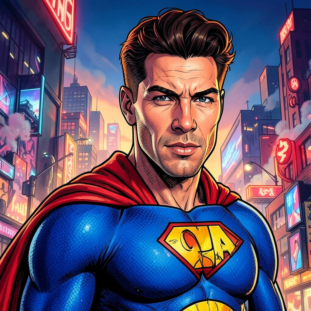 Super Heroes Photo Style