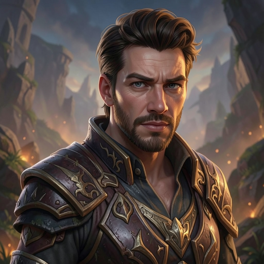 Warcraft Game Photo Style