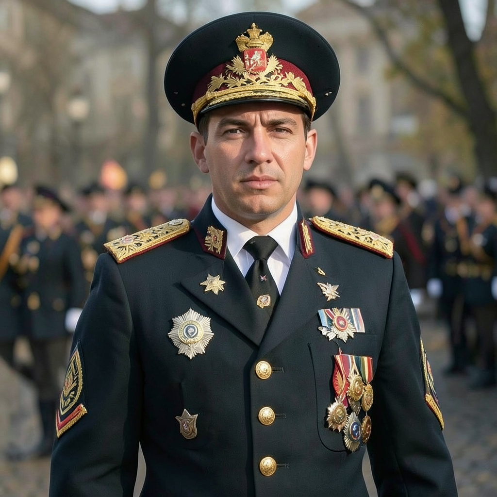 Военная форма парадная без наград с колодками Photo Style