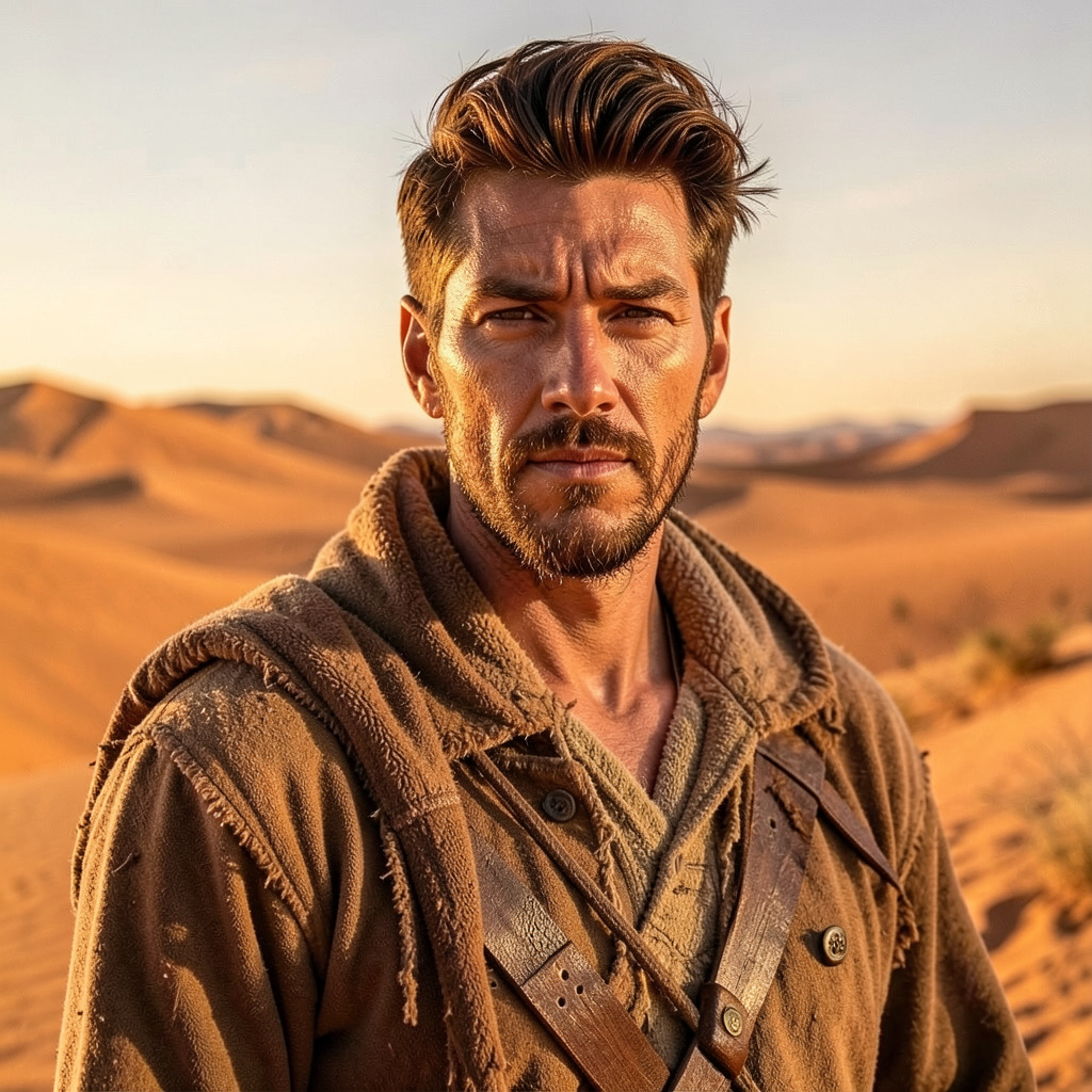 Desert Warrior Photo Style