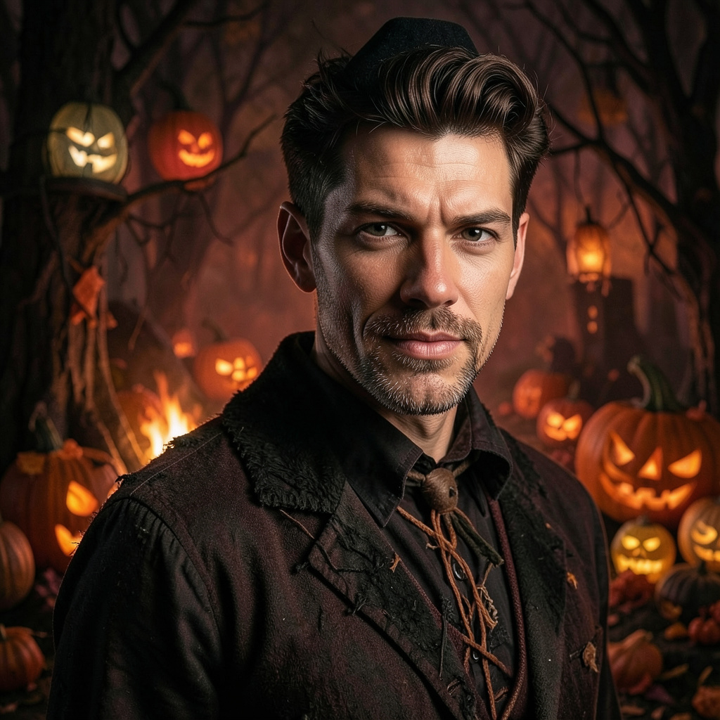 Image to Halloween Costume Photo Style