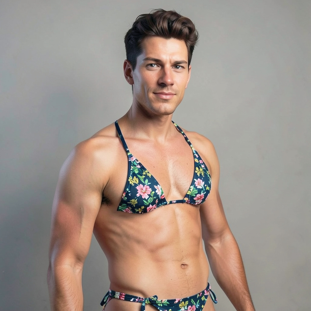 Wearing a Bikini Photo Style
